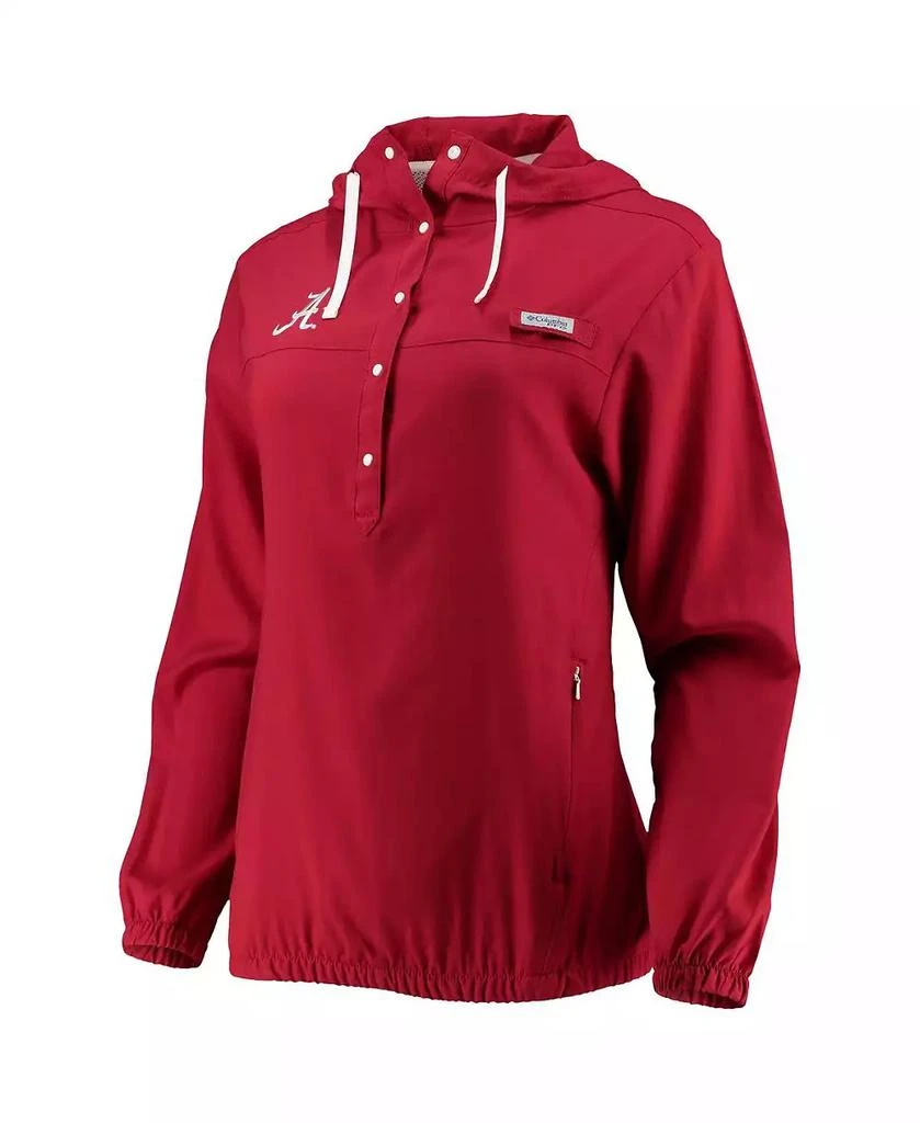 商品Columbia|Women's Crimson Alabama Crimson Tide Tamiami Sun-Protection Omni-Wick Pullover Hoodie,价格¥390,第2张图片详细描述