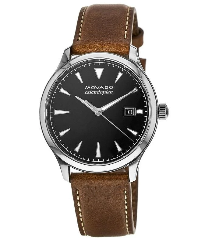 商品Movado|摩凡陀 男士石英腕表 40mm 3650001,价格¥1867,第1张图片