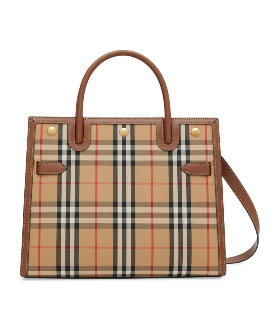 商品Burberry|Small Vintage Check Title Tote Bag,价格¥18941,第2张图片详细描述