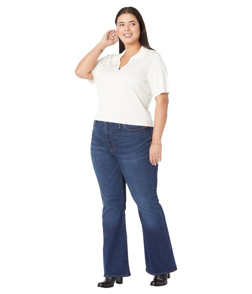 商品Madewell|Curvy Skinny Flare Jeans in Colleton Wash,价格¥733,第6张图片详细描述