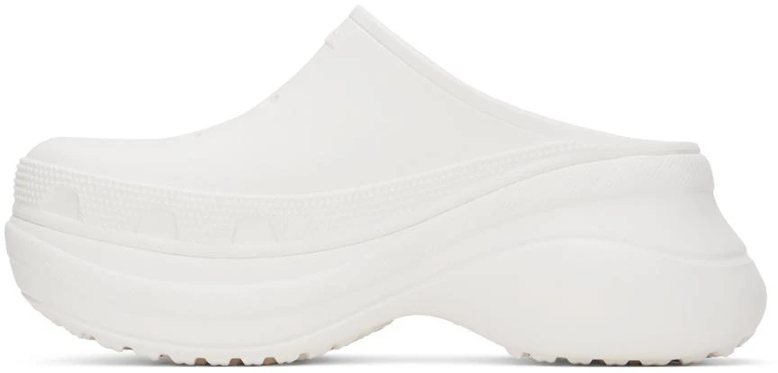 商品Balenciaga|White Crocs Edition Mules,价格¥3015,第3张图片详细描述