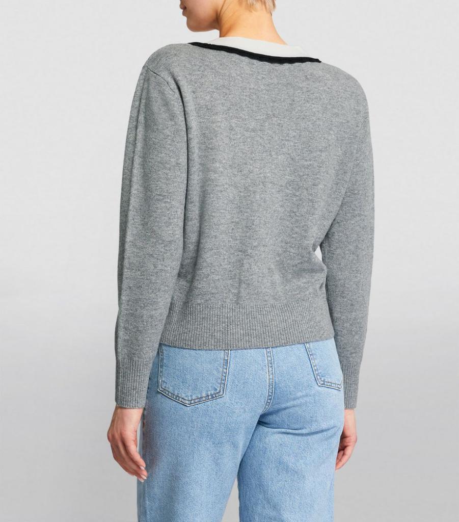 商品Sandro|Wool-Cashmere Sweater,价格¥2461,第6张图片详细描述