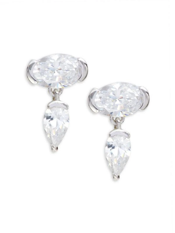 商品Adriana Orsini|Sterling Silver & Cubic Zirconia Drop Earrings,价格¥239,第1张图片