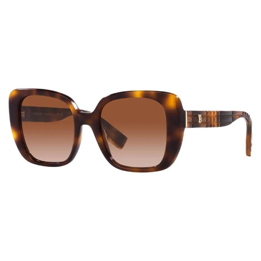 商品Burberry|Helena Brown Gradient Square Ladies Sunglasses BE4371 331613 52,价格¥968,第2张图片详细描述