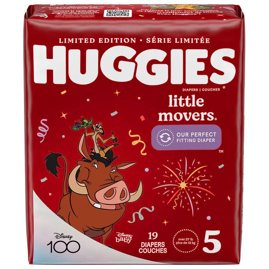 商品Huggies|Baby Diapers 5 (19 ct),价格¥125,第3张图片详细描述