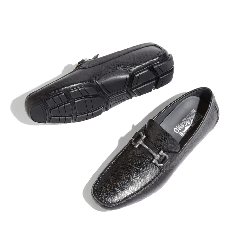 SALVATORE FERRAGAMO 黑色男士驾车鞋 02-4728-671739 商品