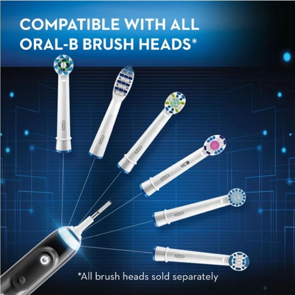 Oral-B 7500 Electric Toothbrush with Replacement Brush Heads and Travel Case, Black 商品