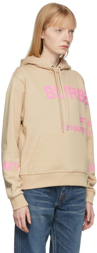 商品Burberry|Tan Horseferry Hoodie,价格¥5793,第4张图片详细描述
