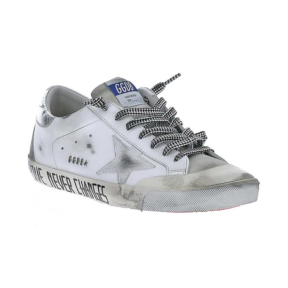 GOLDEN GOOSE DELUXE BRAND 男士白色运动鞋 GMF00175-F001947-10273商品第4张图片规格展示