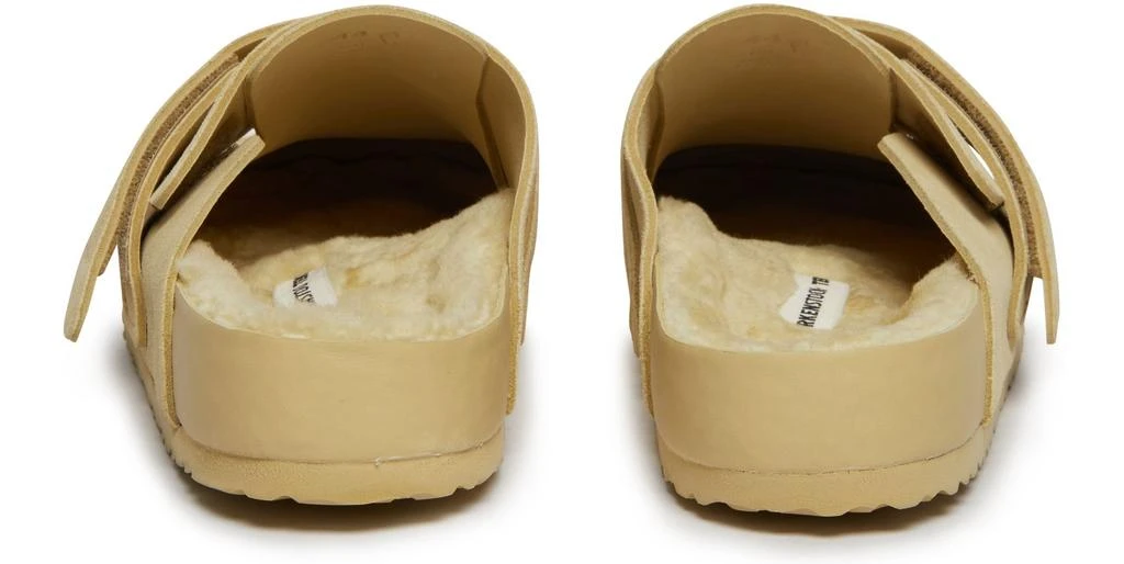 商品Birkenstock|x Tekla - Nagoya EXQ VL Cazador 羊毛皮拖鞋,价格¥4481,第4张图片详细描述