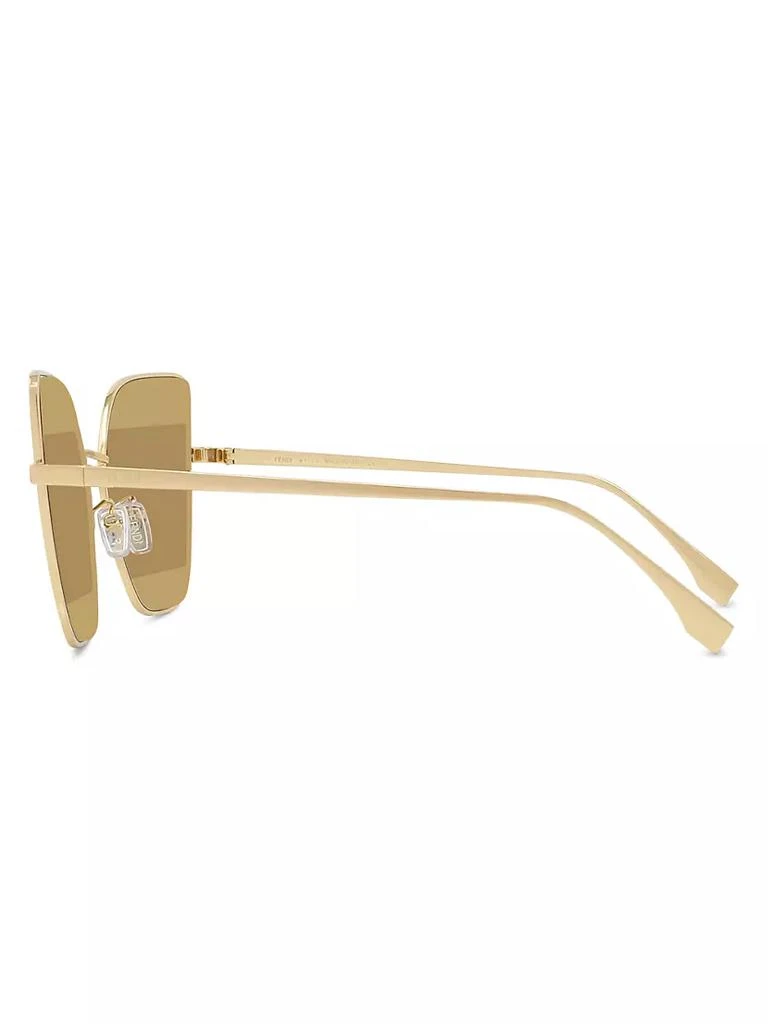 商品Fendi|61MM Cat Eye Metal Sunglasses,价格¥3562,第4张图片详细描述