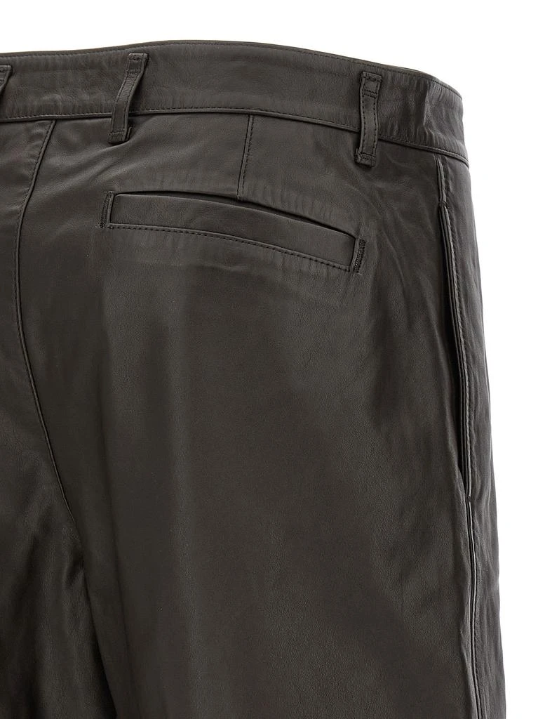 商品Lemaire|Leather Bermuda Shorts,价格¥10719,第4张图片详细描述