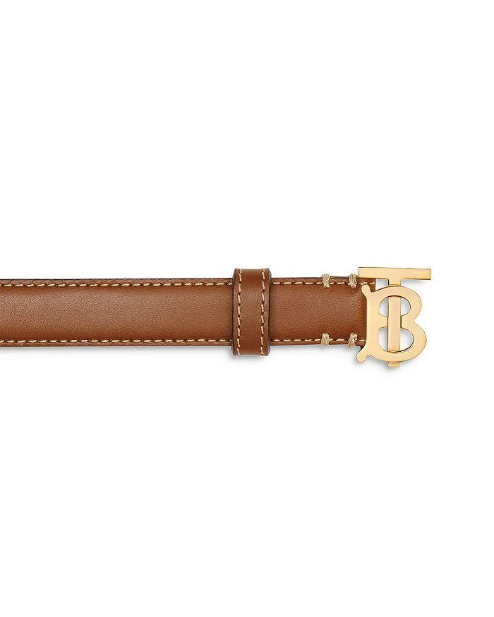 商品Burberry|Monogram Motif Topstitched Leather Belt,价格¥2854,第3张图片详细描述