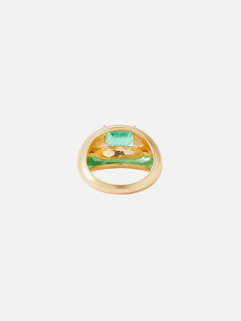 商品SHYLEE ROSE|Emerald Domed Ring,价格¥26053,第3张图片详细描述