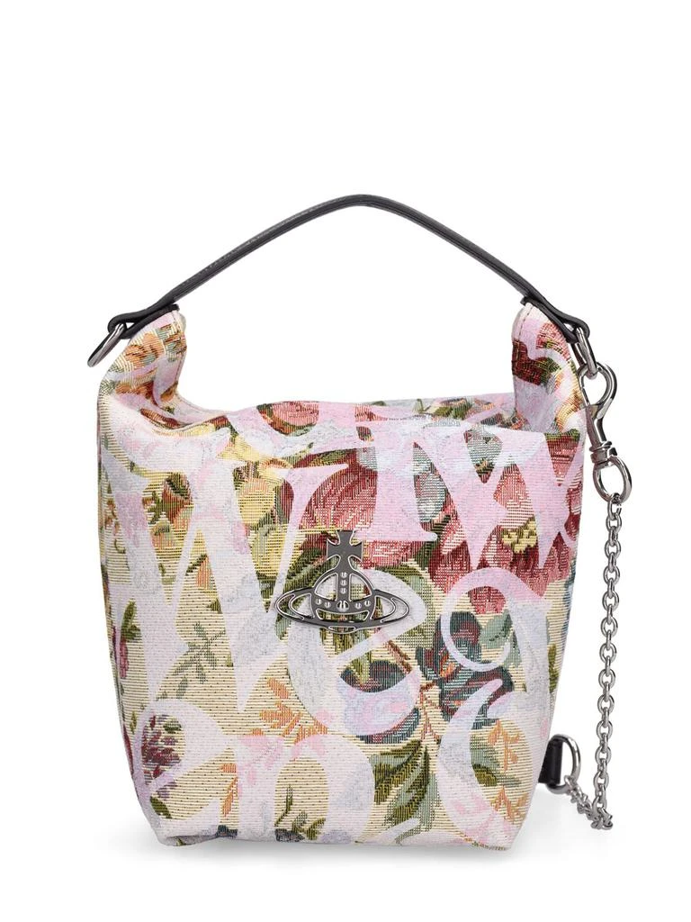 商品Vivienne Westwood|Sally Canvas Jacquard Crossbody Bag,价格¥2828,第1张图片