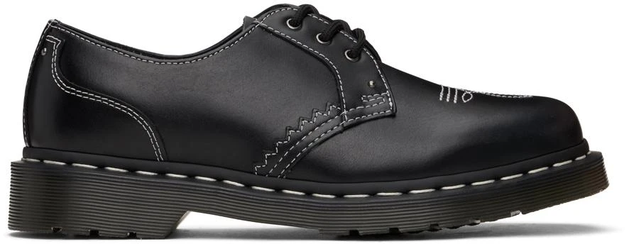 商品Dr. Martens|Black 1461 Gothic Americana Oxfords,价格¥857,第1张图片