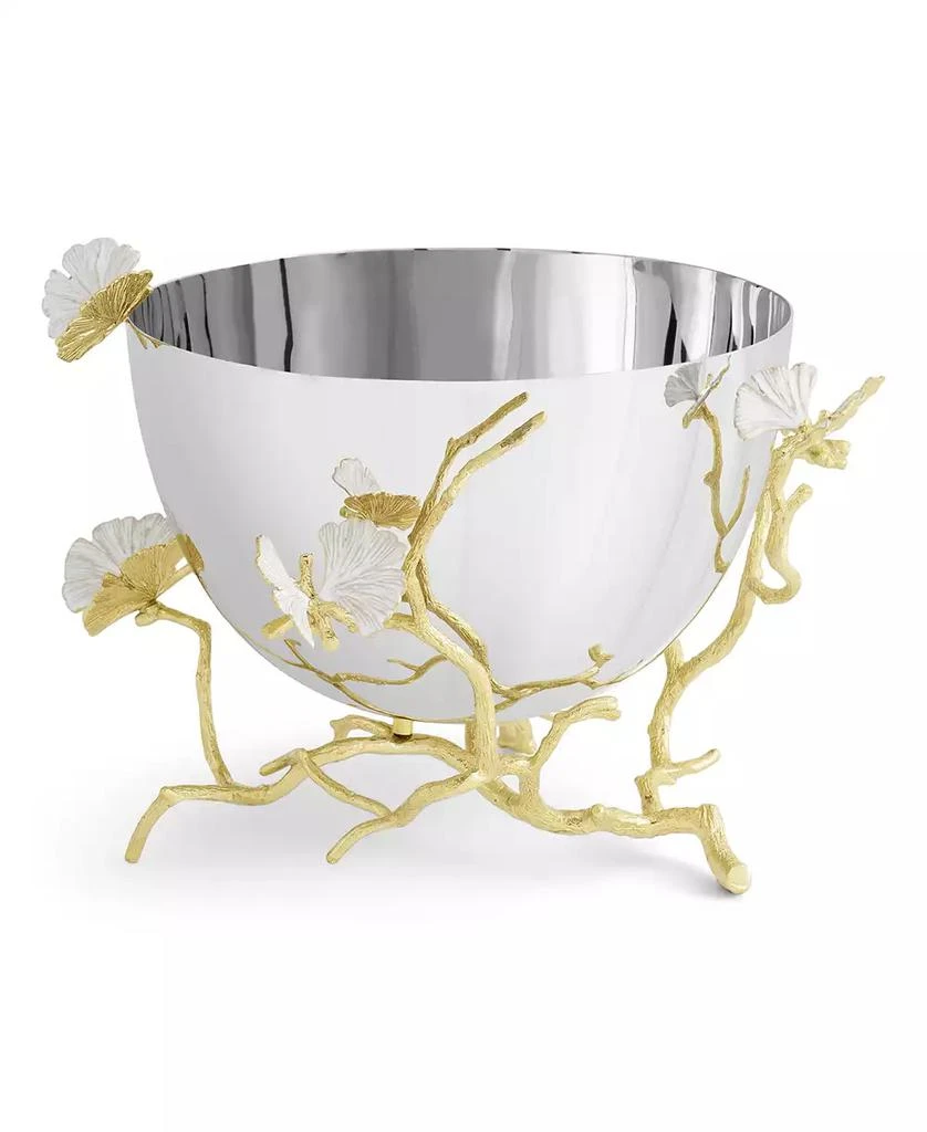 商品Michael Aram|Butterfly Ginkgo Gold Serving Bowl,价格¥1906,第1张图片