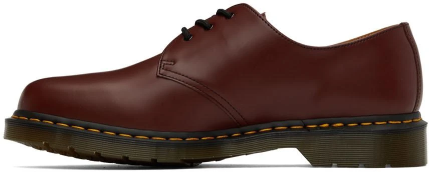 商品Dr. Martens|Red 1461 Smooth Leather Derbys,价格¥483,第3张图片详细描述