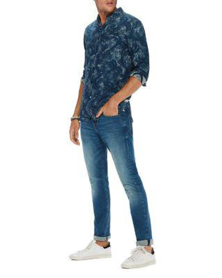 商品Scotch & Soda|Stretch Slim Straight Fit Jeans in Blue,价格¥351,第2张图片详细描述