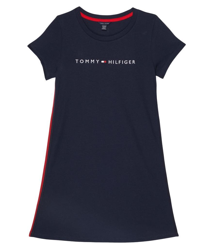 商品Tommy Hilfiger|Taping Tee Dress (Big Kids),价格¥244-¥247,第3张图片详细描述