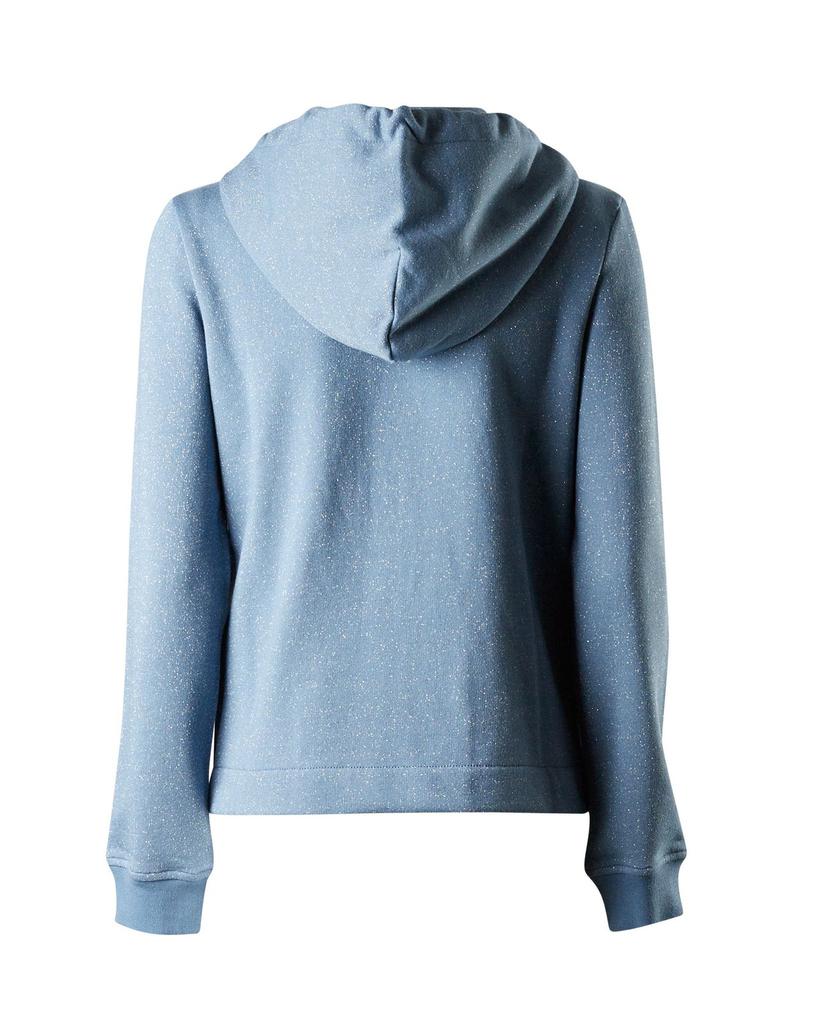 Love Moschino Allover Glitter Zipped Hoodie商品第2张图片规格展示