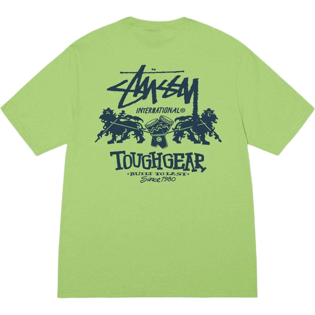 商品[国内直发] STUSSY|FW24 TOUGH GEAR INTERNATIONAL TEE logo印花宽松罗纹圆领短袖T恤 男女同款,价格¥737,第1张图片