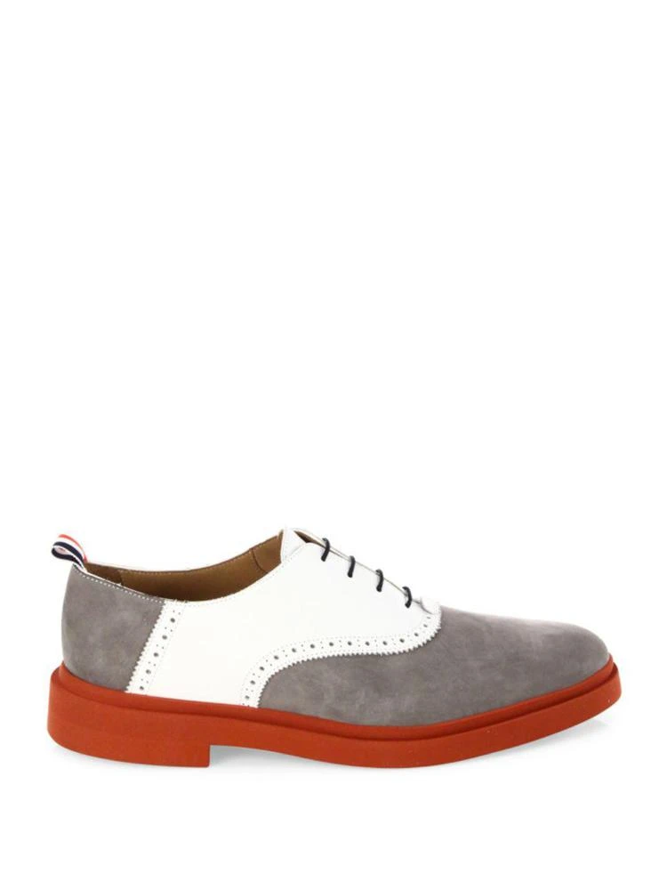 商品Thom Browne|Multicolor Nubuck & Leather Oxfords,价格¥2670,第5张图片详细描述