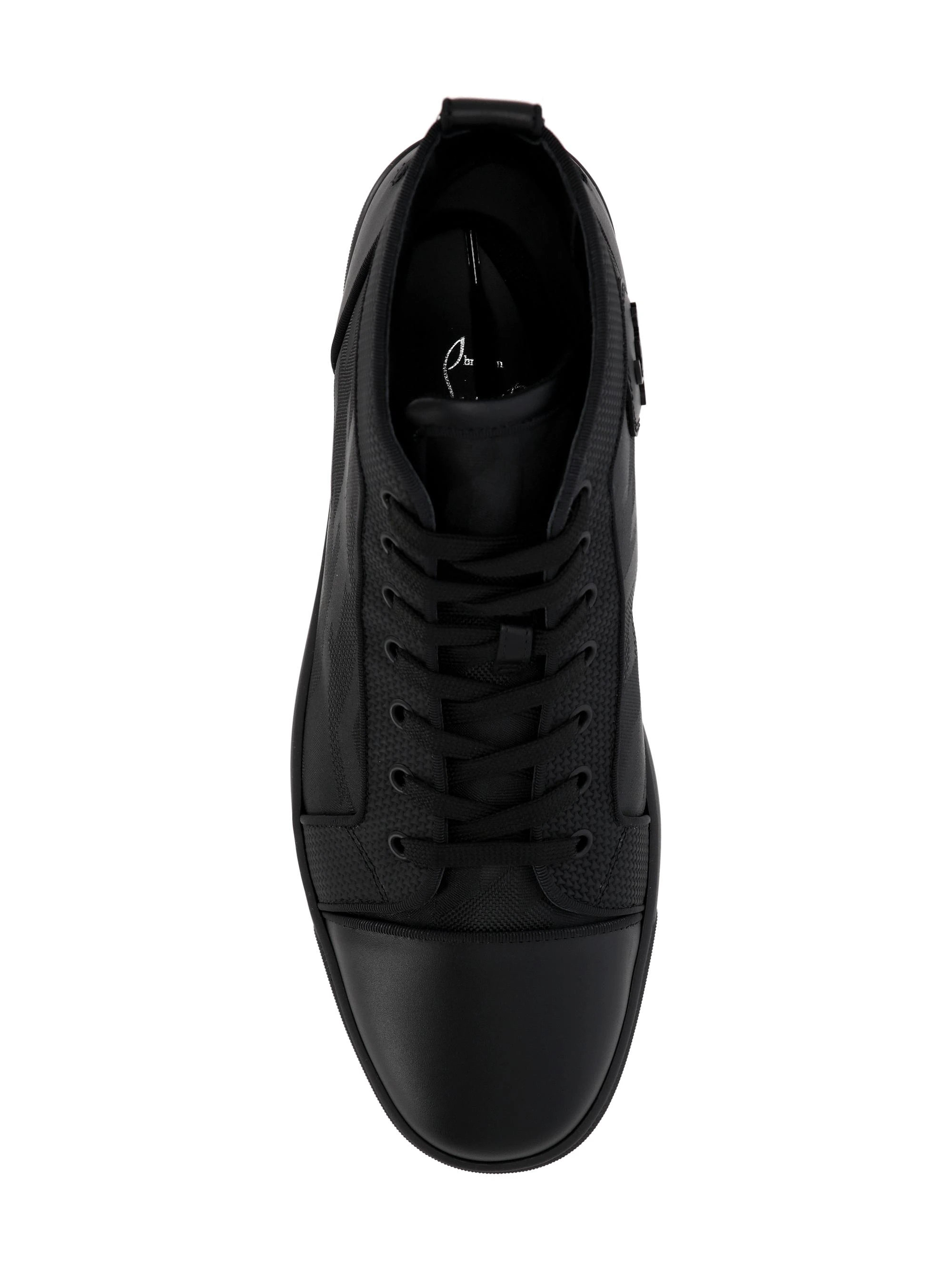 商品Christian Louboutin|Christian Louboutin 男士休闲鞋 1250201BK01 黑色,价格¥5866,第5张图片详细描�述