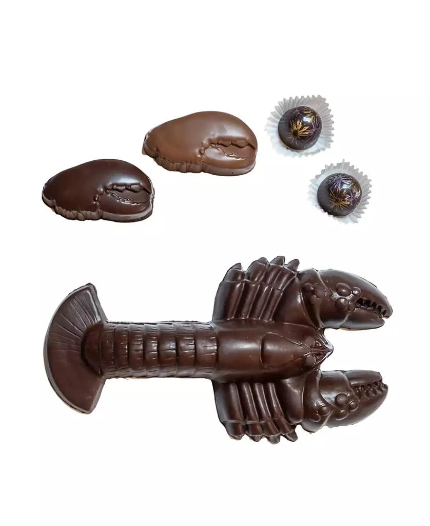 商品Bixby Chocolate|Lobster Dinner Dark Chocolate, 5 Piece Set,价格¥315,第1张图片