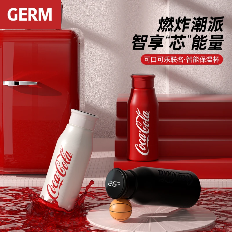 商品GERM|日本GERM格沵 可口可乐联名款元气 保温杯 370ML,价格¥362,第1张图片