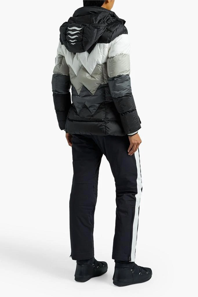 商品Bogner|Dena quilted color-block hooded down ski jacket,价格¥5738,第5张图片详细描述