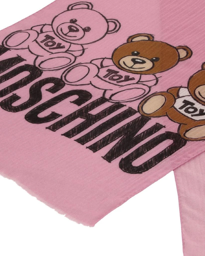 商品Moschino|Teddy Bear Logo Scarf,价格¥684,第3张图片详细描述