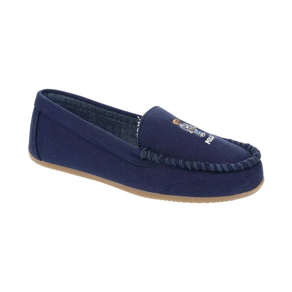 商品Ralph Lauren|Women's American Bear Moccasin Slipper,价格¥570,第1张图片