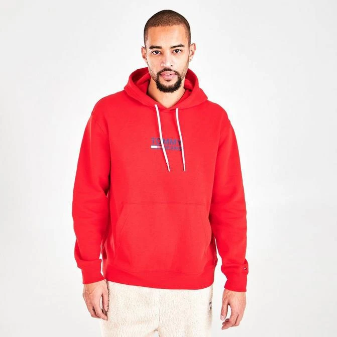 商品Tommy Hilfiger|Men's Tommy Jeans Lachlan Pullover Hoodie,价格¥336,第1张图片