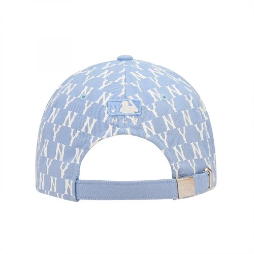 【享贝家】ZY- MLB Monogram系列棒球帽 男女同款 蓝色（预售款，10天发货）32CPFA111-50S-FREE 商品