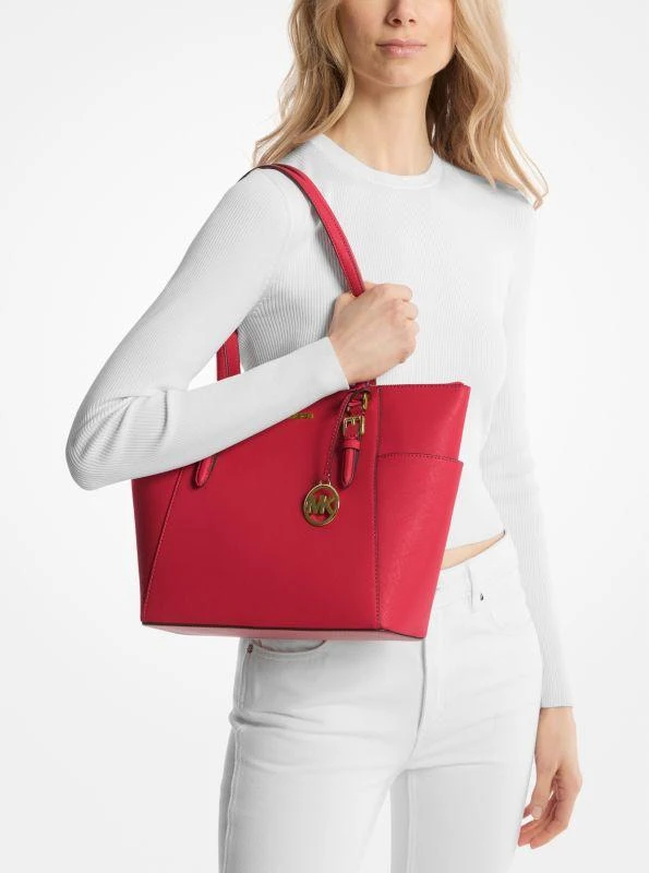 商品Michael Kors|MK Saffiano真皮夏洛特手提袋 托特包,价格¥815,第3张图片详细描述