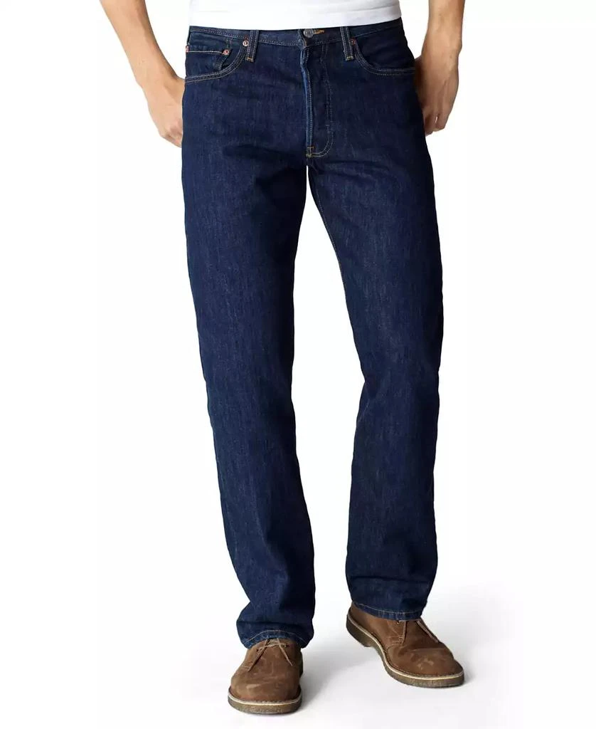 商品Levi's|Men's 501® Original Fit Button Fly Non-Stretch Jeans,价格¥423,第1张图片