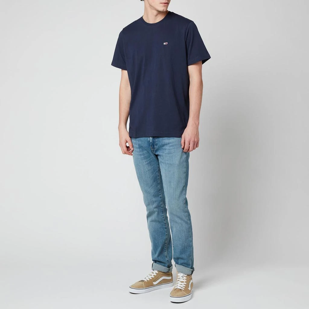 商品Tommy Hilfiger|Tommy Jeans Men's Classic Jersey T-Shirt - Twilight Navy,价格¥119,第3张图片详细描述