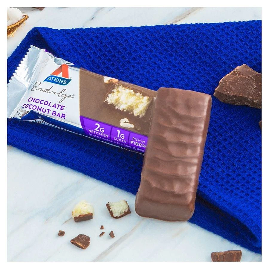 商品Atkins|Nutrition Bars Chocolate Coconut,价格¥56,第3张图片详细描述