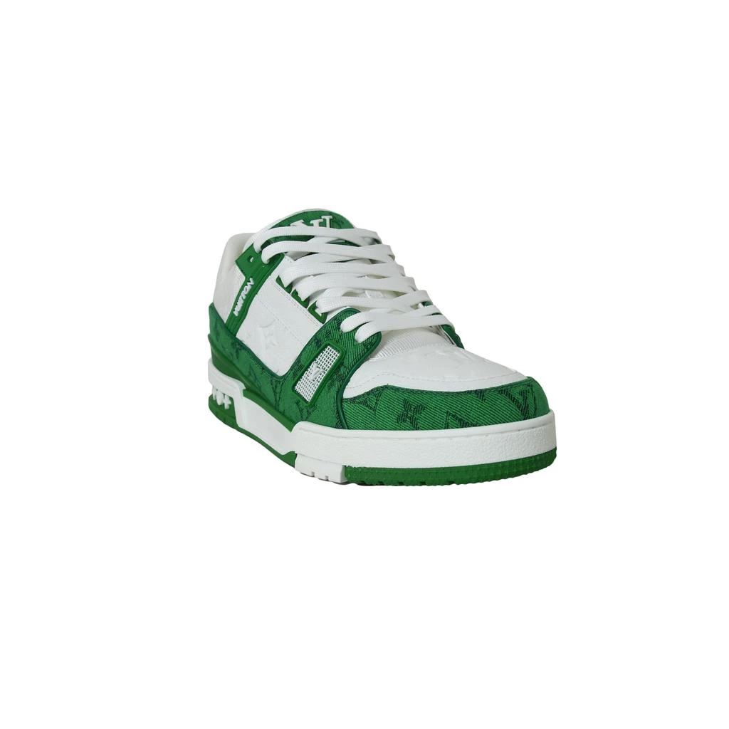商品Louis Vuitton|Louis Vuitton Trainer Sneaker Green,价格¥13271,第1张图片