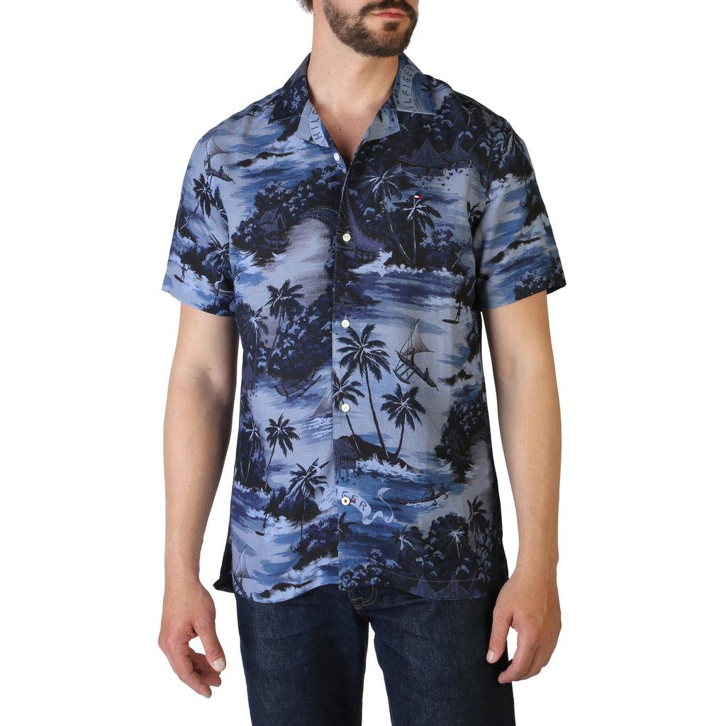 Tommy Hilfiger regular fit short sleeve Shirts商品第1张图片规格展示