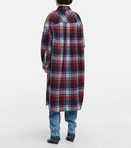 商品Isabel Marant|Fontizi格纹大衣,价格¥4852,第3张图片详细描述