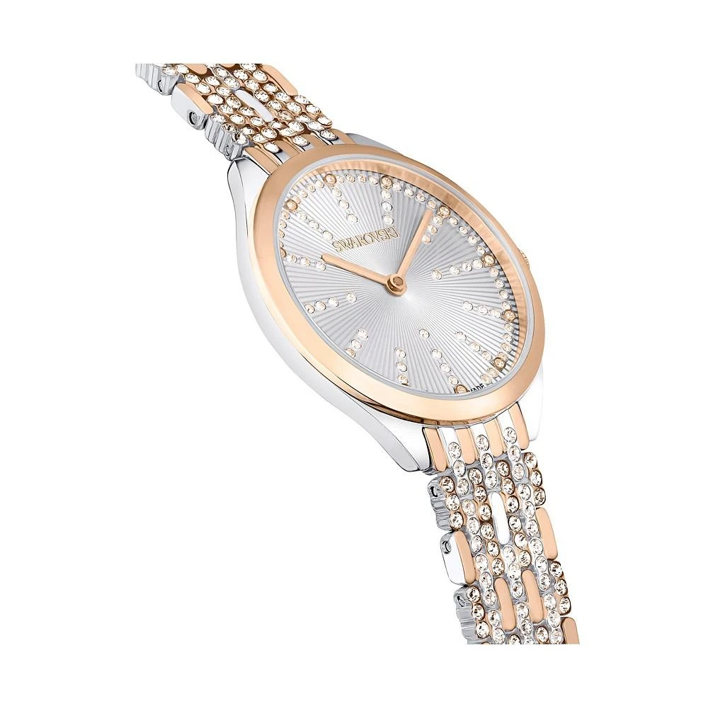 商品Swarovski|Women's Quartz Attract Mixed Metal Watch, Swiss Made 30mm,价格¥2862,第5张图片详细描述