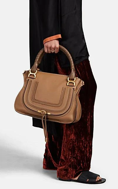 商品Chloé|Marcie Medium Satchel,价格¥14809,第2张图片详细描述