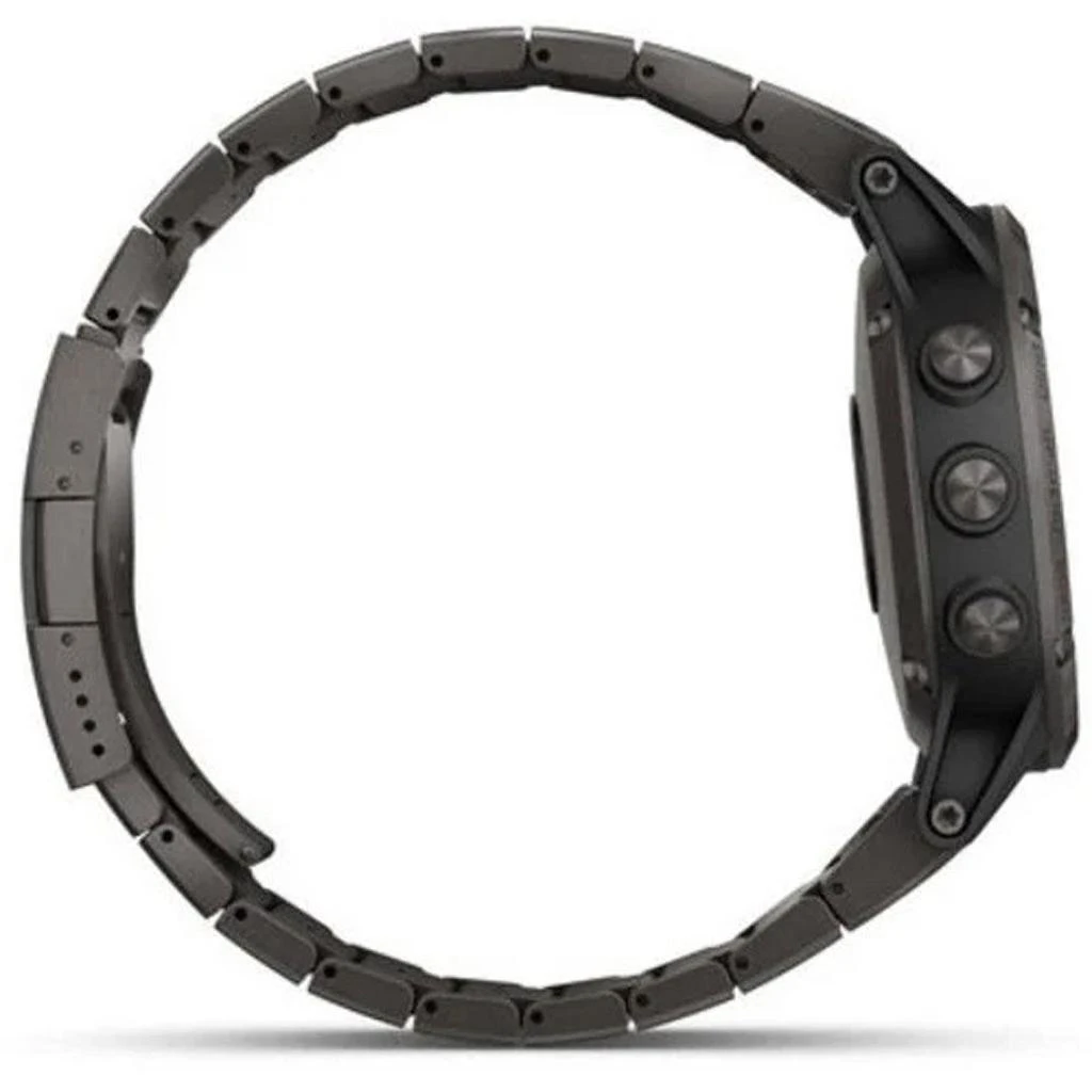 商品Garmin|Garmin Unisex Smartwatch - fenix 5 Plus Multisport Titanium Bracelet | 010-01988-02,价格¥4258,第4张图片详细描述