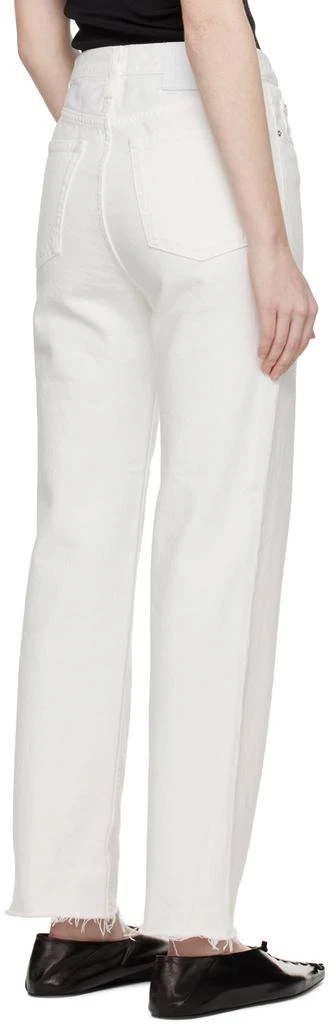 商品Totême|White Classic Cut Jeans,价格¥1606,第3张图片详细描述