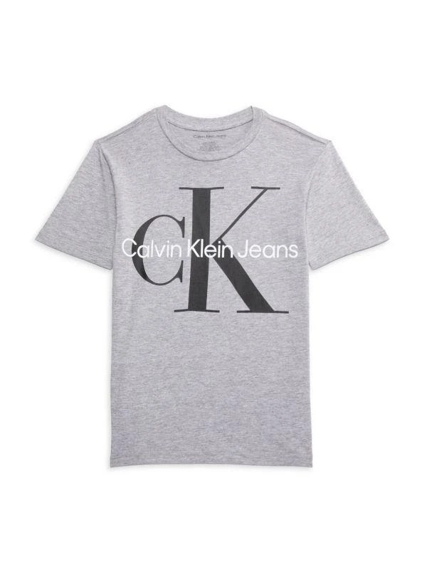 商品Calvin Klein|Boy's Logo Crewneck Tee,价格¥137,第1张图片