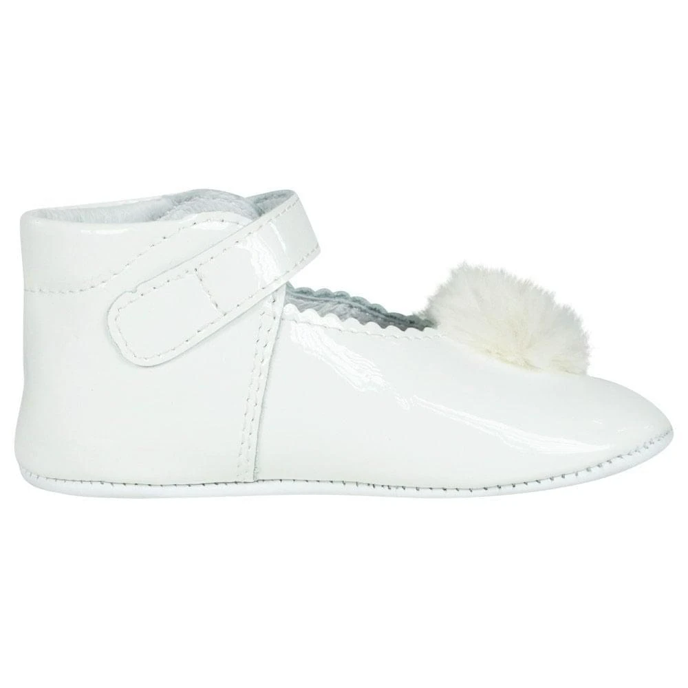 商品Babyshoes|Luzia White Patent Shoes,价格¥320,第4张图片详细描述