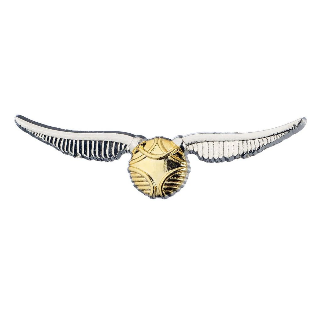 商品Harry Potter|Harry Potter Golden Snitch Keyring and Pin Badge - Silver,价格¥171,第3张图片详细描述