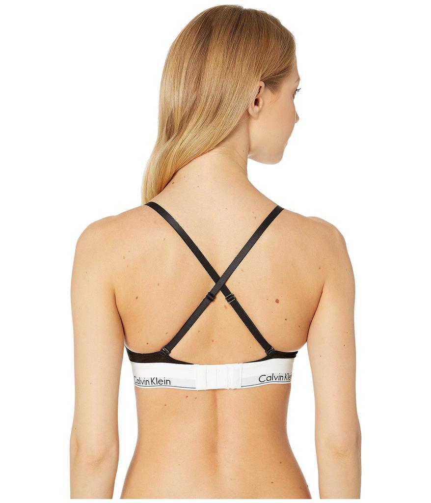 商品Calvin Klein|Modern Cotton Lightly Lined Triangle Bra,价格¥176详情, 第6张图片描述
